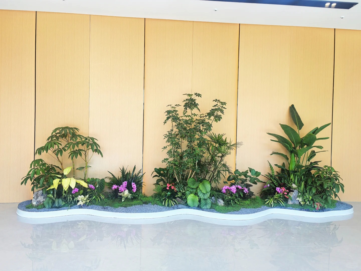 专业江北盆景出租,打造别具一格的室内外景观